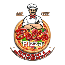 Bella Pizza logo.